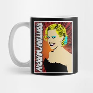 Brittany Murphy Pop Art Design Mug